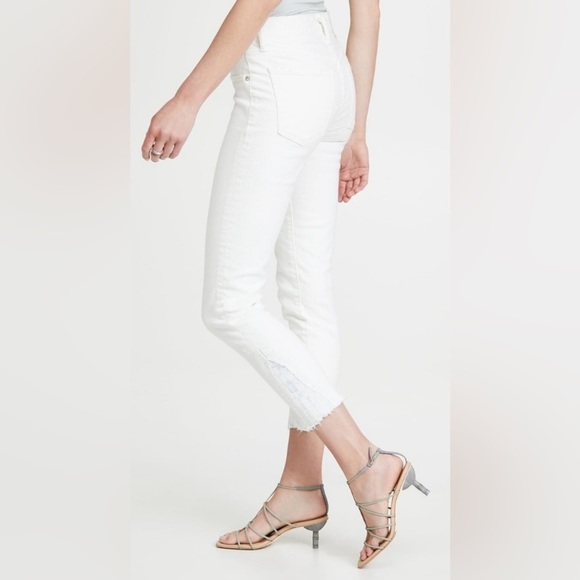 NWT MOUSSY VINTAGE burnside skinny jeans - white 010 - Picture 6 of 16